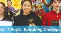 At a special event held at the Centre for Dialogue at Byrne Creek Community School in March, the District’s top eight Grade 7 orators delivered their speeches to an […]