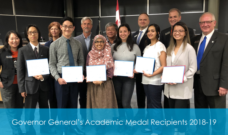 Honouring Our Recipients Of The Governor General’s Academic Medal 2018 ...