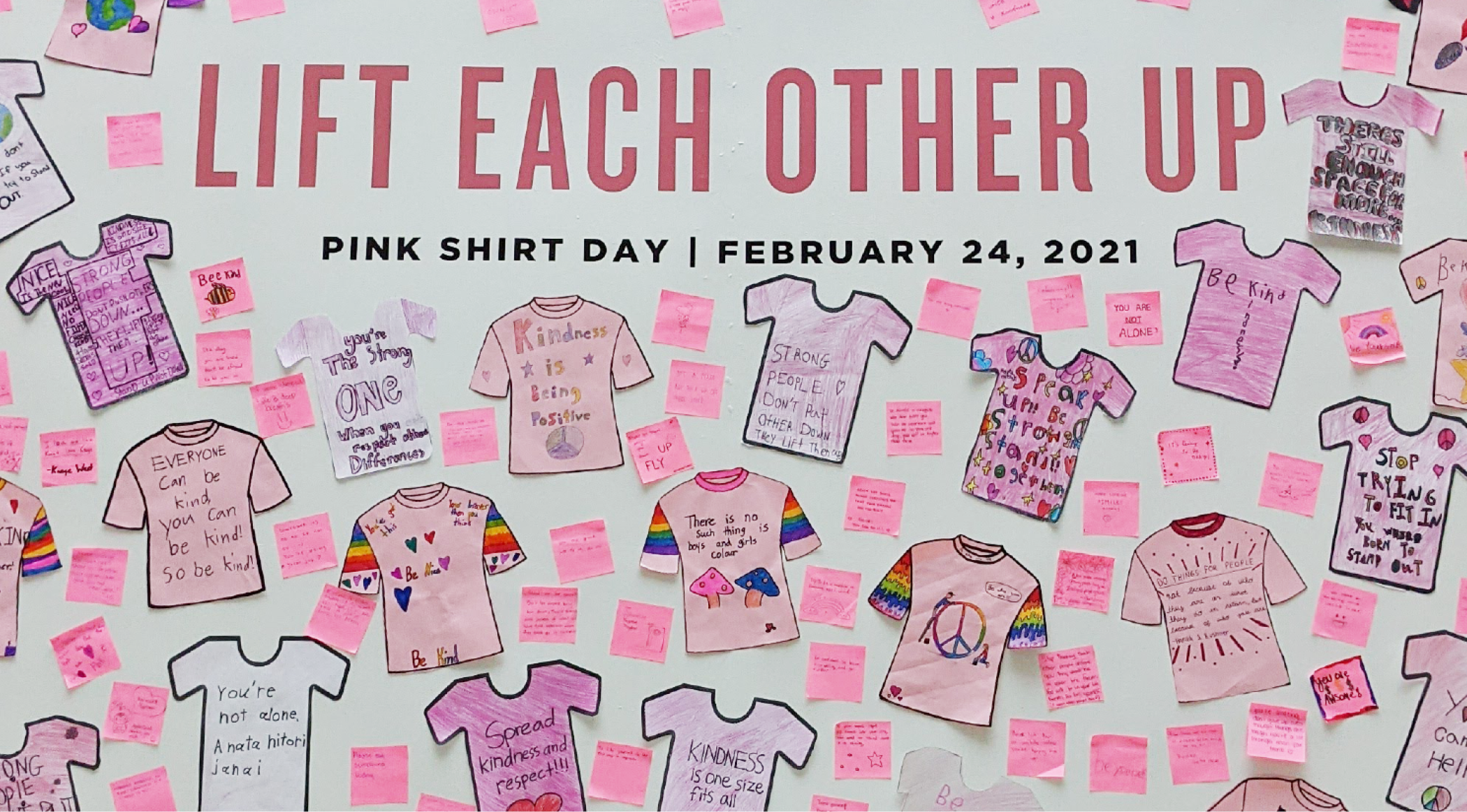 Pink Shirt Day in Burnaby Schools 2021 - Burnaby Schools - School District  41, Burnaby, BC, Canada