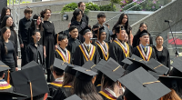 All eight high schools held graduation ceremonies at Simon Fraser University on top of Burnaby Mountain. Grade 12 students walked through the picturesque setting to join the awaiting crowd. […]